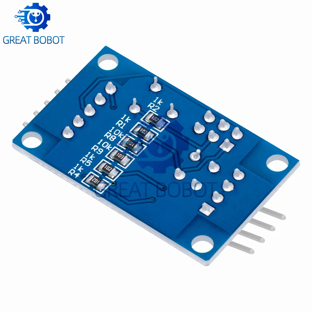 PCF8591 AD DA Module, Temperature Light Analog Detection Board