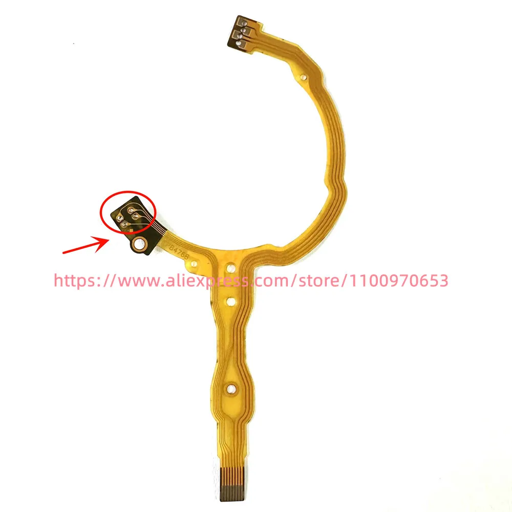 NUOVO cavo flessibile per apertura obiettivo per SIGMA 50mm F1.4 Parte di riparazione artistica con presa