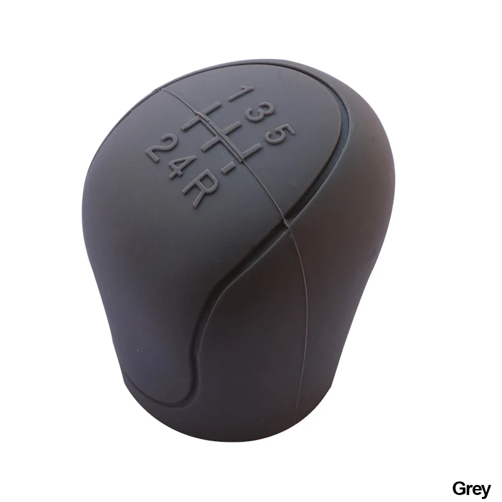 Auto Siliconen Pookknop Cover Versnellingspook Antislip Handgreep Beschermende Covers Handleiding 5 6-speed Auto-interieur Accessoires