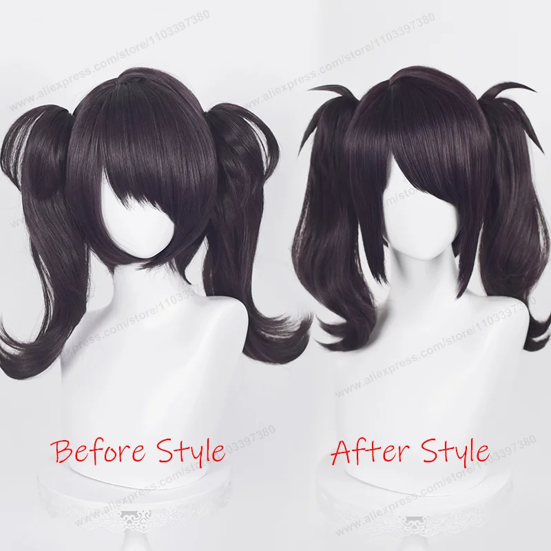 Ame-chan Cosplay Wig 45cm Short Women Hair Anime Angel-chan Rain Cosplay Wig Halloween Heat Resistant Synthetic Wigs