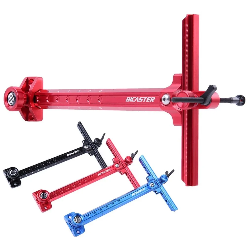 

BICASTER изогнутый прицел для лука из алюминиевого сплава с оптоволоконным штифтом, инструмент для прицеливания, аксессуары для стрельбы из лука, 9-дюймовый фитинг