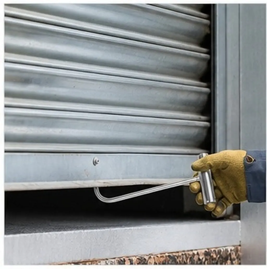 2Pcs Heavy Duty Manhole Hook Portable Ergonomic Handle for Lifting Covers Rolling Doors Practical Multipurpose Tool
