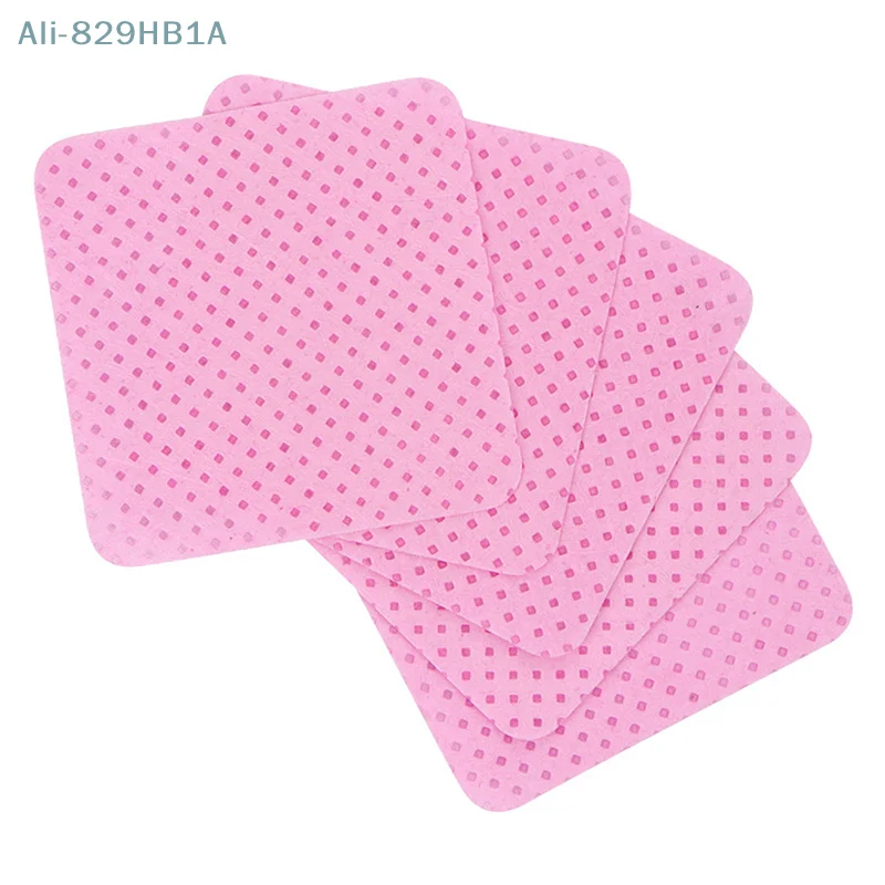 Lingettes dissolvantes pour vernis à ongles, feuille de coton non pelucheux, dissolvant de colle pour cils, gel UV, tampons de maquillage propres, 200 pièces