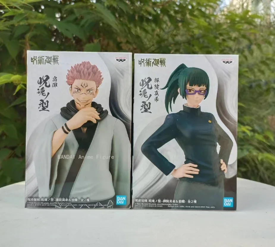 Bandai ORIGINAL Banpresto Pvc Jujutsu Kaisen Zenin Maki Ryomen Sukuna Action Figure Toy Collection Gift Model