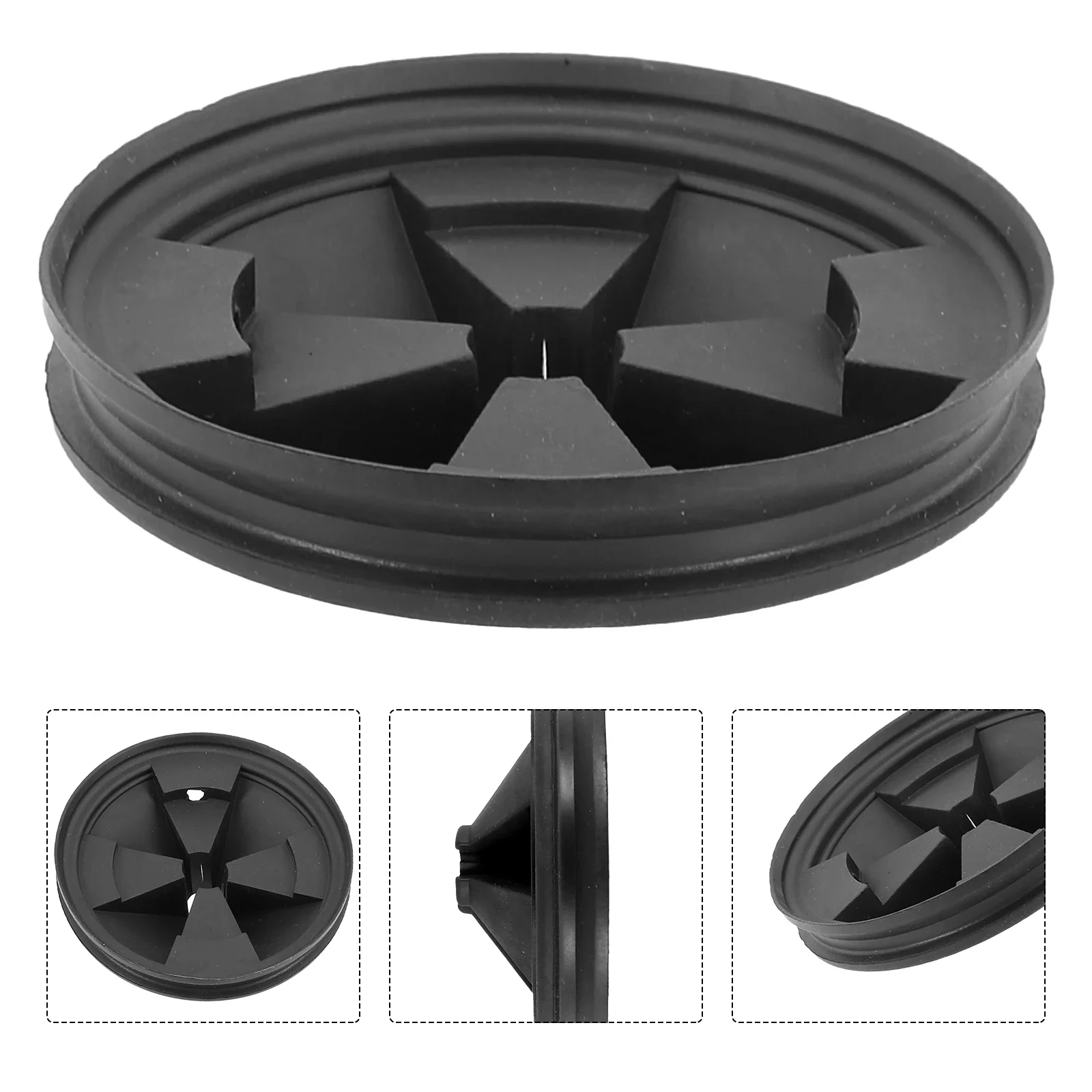 Garbage Stopper  Disposal Splash Guard Garbage Stopper For InSinkErator Black Rubber 8.0*3.3cm Anti-splash Waste Baffle Tools