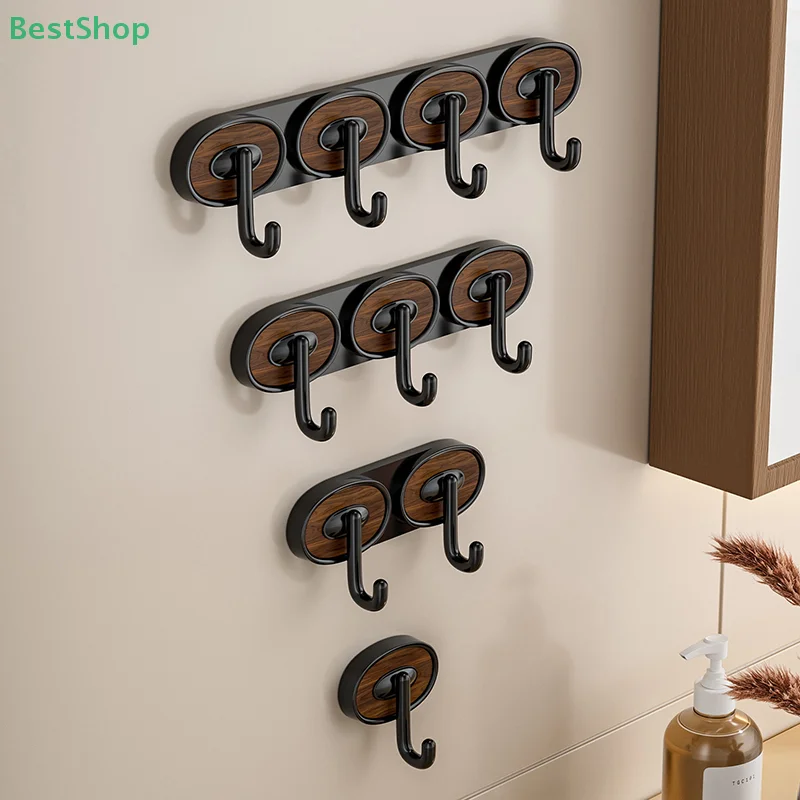 ★ ★ ★ Decoración de llaves autoadhesiva, soporte para toallas, gancho, colgador de puerta, perchero de pared, organizador de cocina y baño