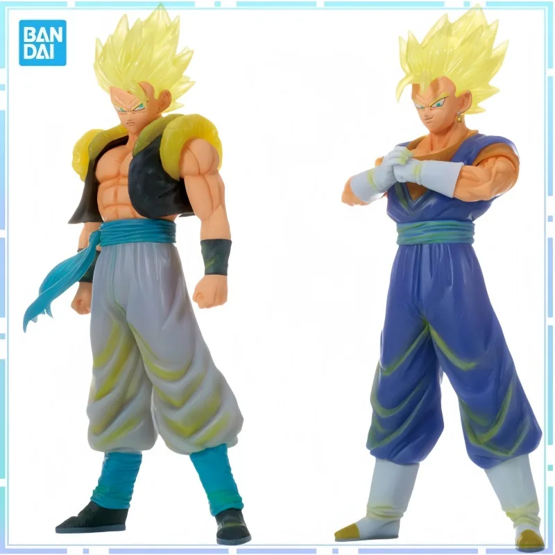 

Официальная коллекционная фигурка Bandai Banpresto по аниме Dragon Ball Z CLEARISE: Вегетто и Гогета, ПВХ, модель, игрушка, подарок