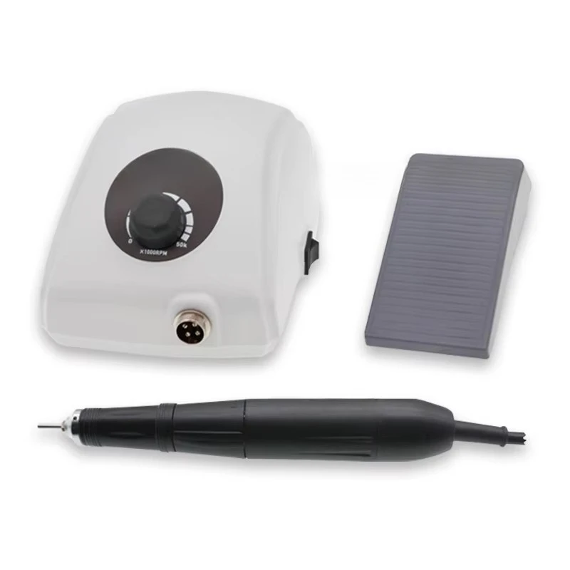 Torque 4.8 N.cm 100W for Jewelry Nail Art Polishing Stepless Speed Control PRIME 202 Brushless Micromotor 50,000 RPM High