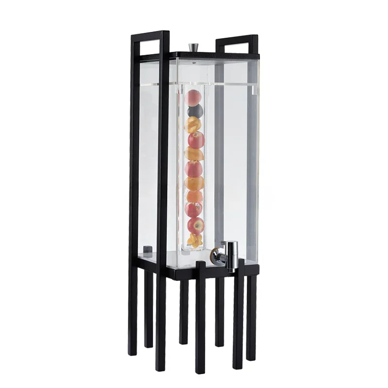 

Wholesale High Quality Hotel Restaurant wooden buffet Beverage Soda Juicer Drink Juice Beer dispenser Beverage Container