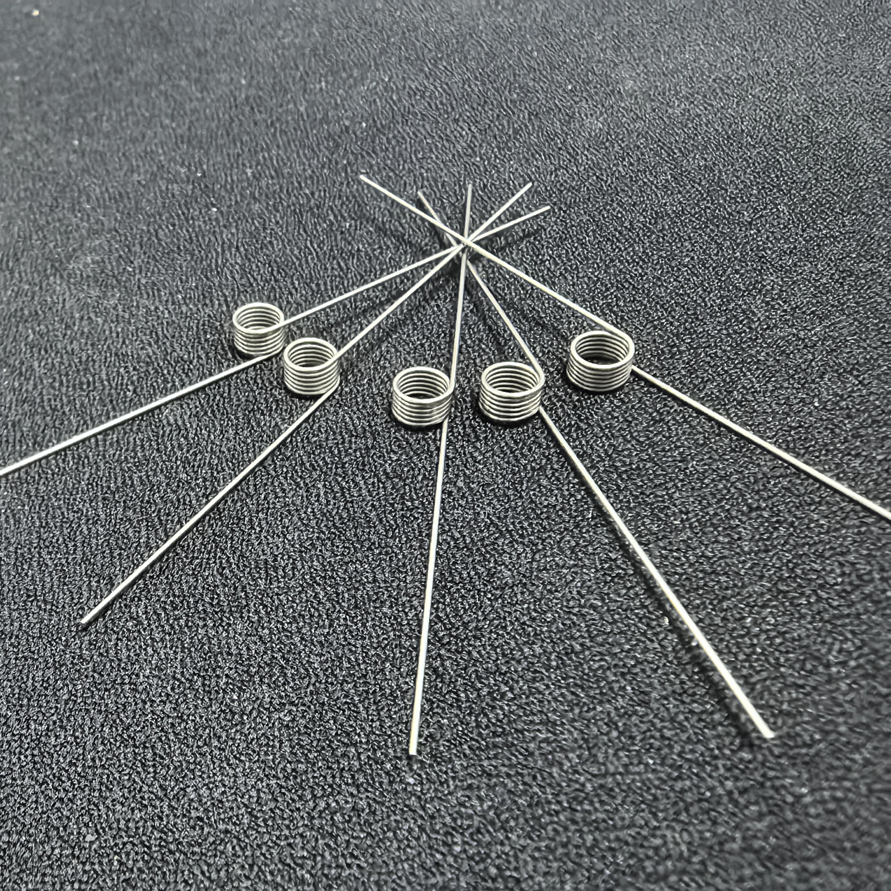 Diameter Kawat 0.5Mm 304 Baja Tahan Karat Kecil Pegas Torsi Jepit Rambut Torsi Pegas Berbentuk V Dapat Disesuaikan 60/90/120/180 Derajat