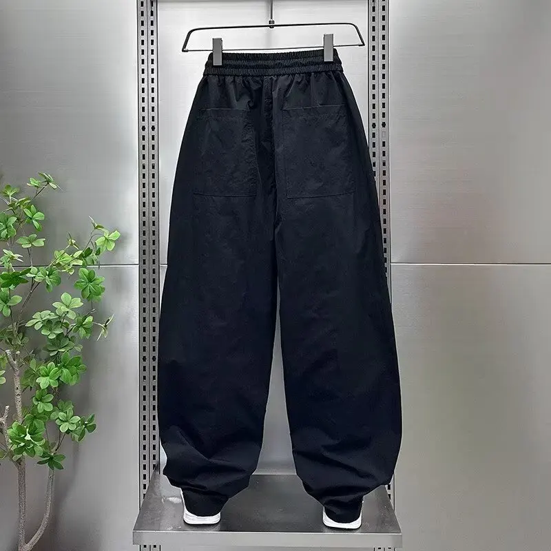 جديد الرجال ركض الخريف فضفاض Sweatpants الربيع الرباط سراويل تقليدية عالية الجودة تجريب الجري بنطال رياضي الرجال الملابس