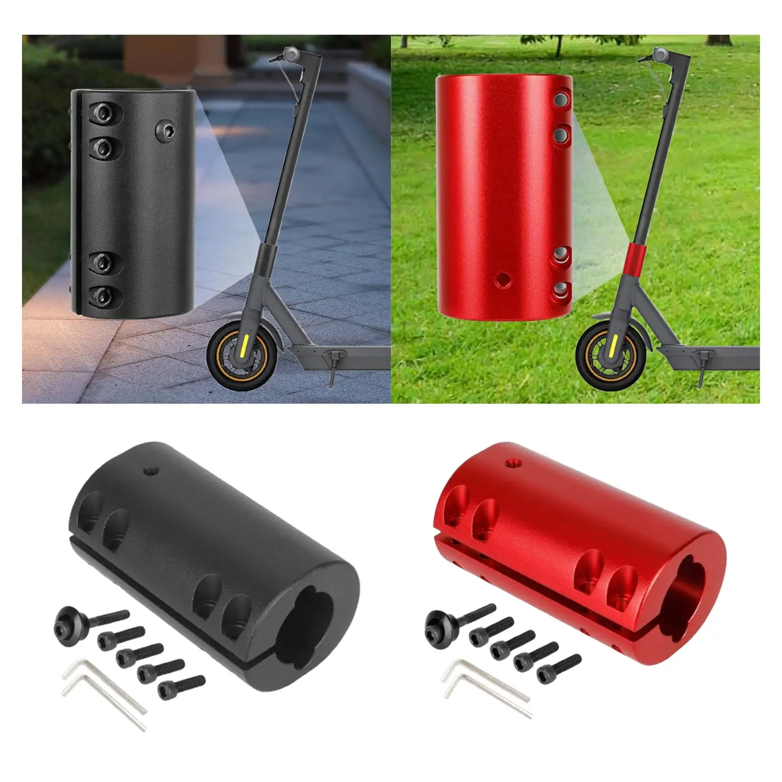 Scooter Folding Clamp Tighten Clamp Fixing Parts Easy to Install Rugged Lock Fastener for Skateboard Sports Outdoor Men Women