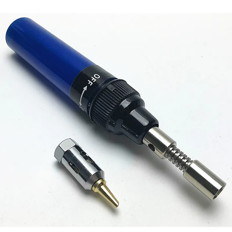 Multifunction Gas Soldering Iron Cordless Butane Torch Welding Pen Kit 1300°C Adjustable Burner Mini Butane Welder Tool