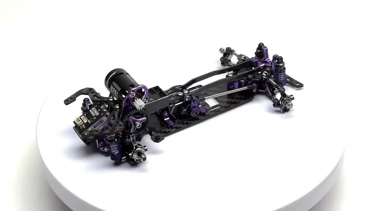 MA RACING DLR8 1/24 RWD Drift Chassis KIT Rear Drive Drift Frame