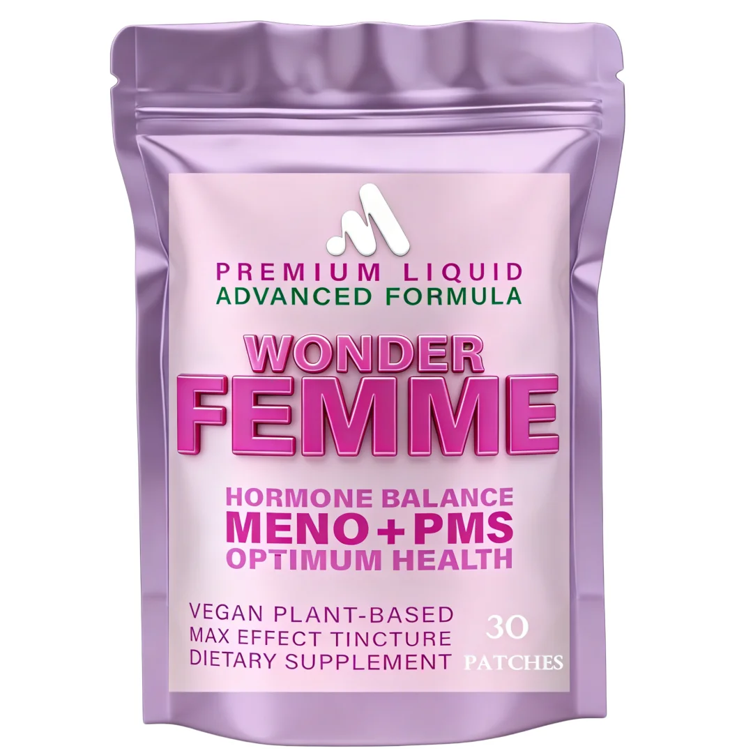 Femme Plant-Based Hormone Clinical Strength Breast Augmentation Supplement, Transdermal Patches Produced 30 Patches