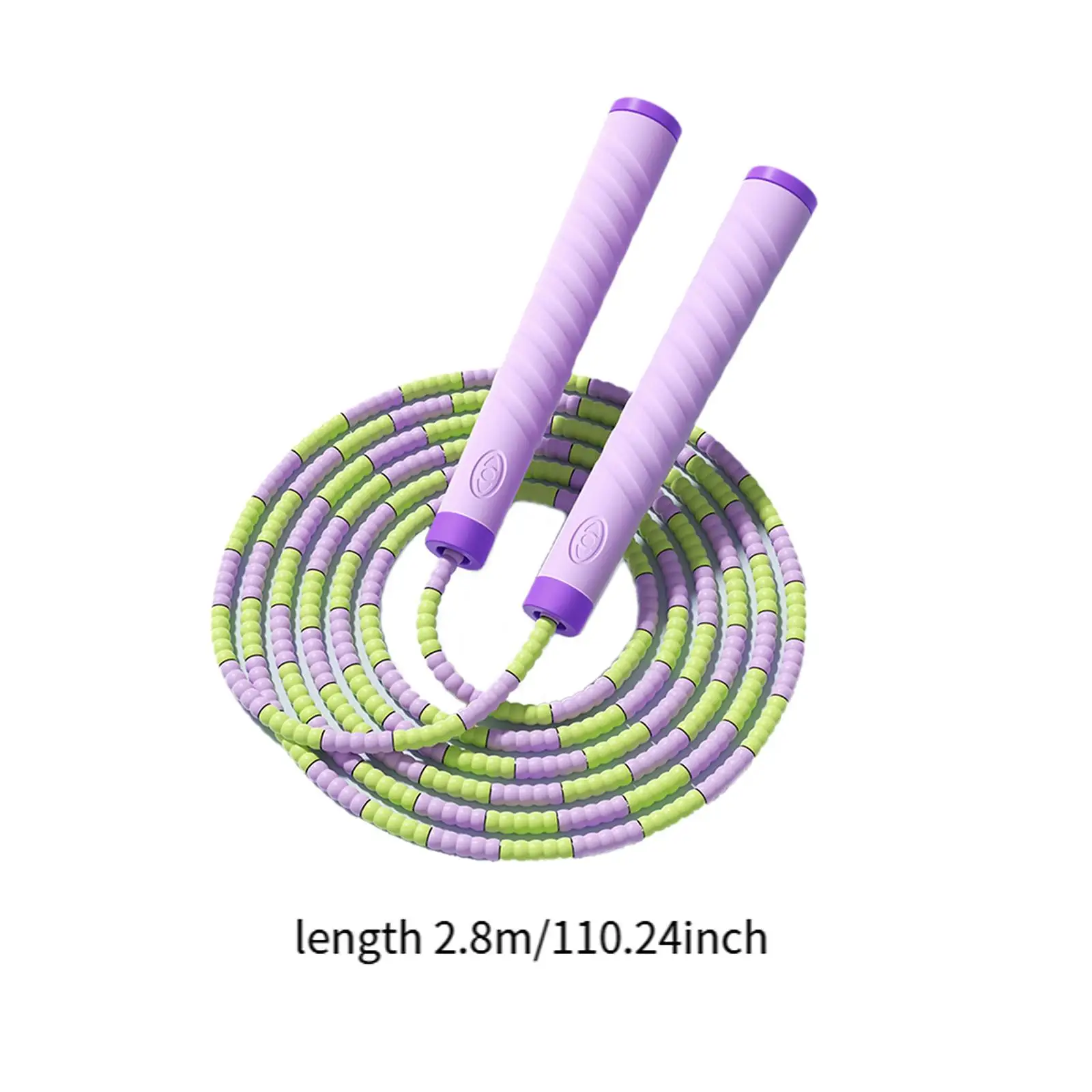 حبل القفز قابل للتعديل وغير قابل للانزلاق، عملي ومحمول ومتعدد الاستخدامات للمبتدئين، حبل الطفر للياقة البدنية والمنزل والصالة الرياضية في الهواء الطلق #6