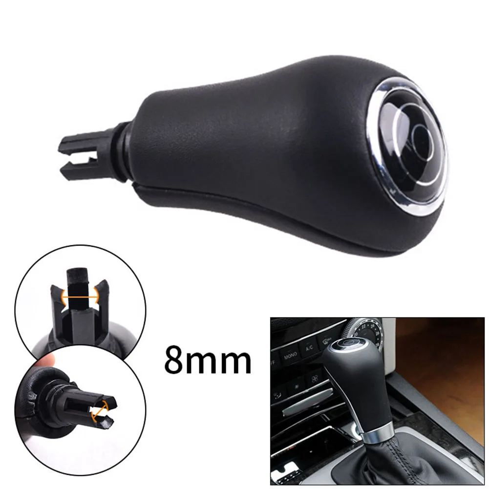 

Серый ботинок переключения передач, удобная ручка из искусственной кожи, стильная отделка мокко, автомобильные аксессуары, удобная ручка, простая установка