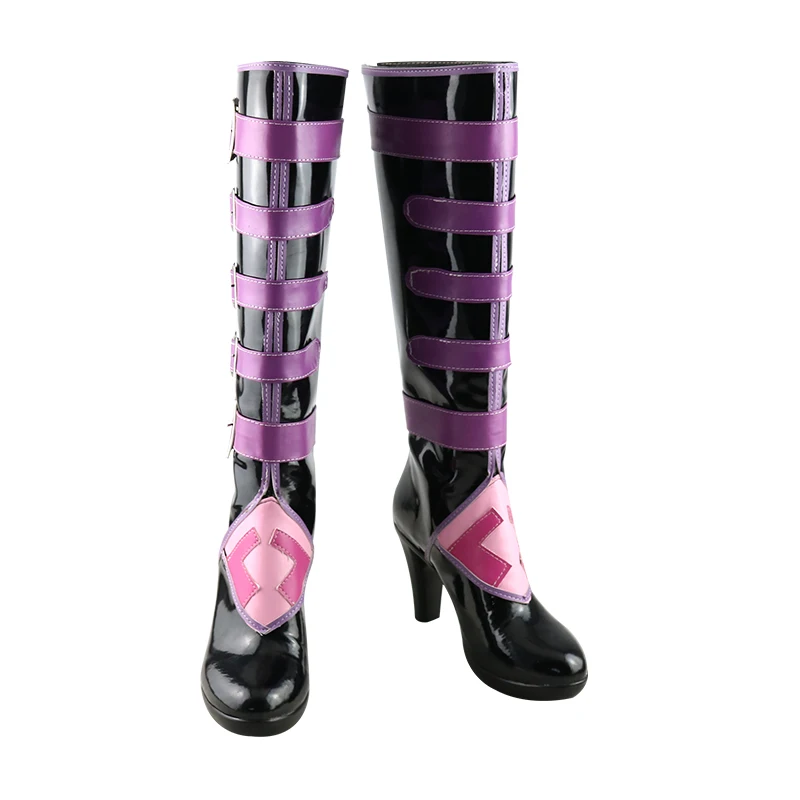 Ayachi neinei Cosplay chaussures bottes Anime sabot de la sorcière jeu de rôle bottes en Faux cuir pour les femmes