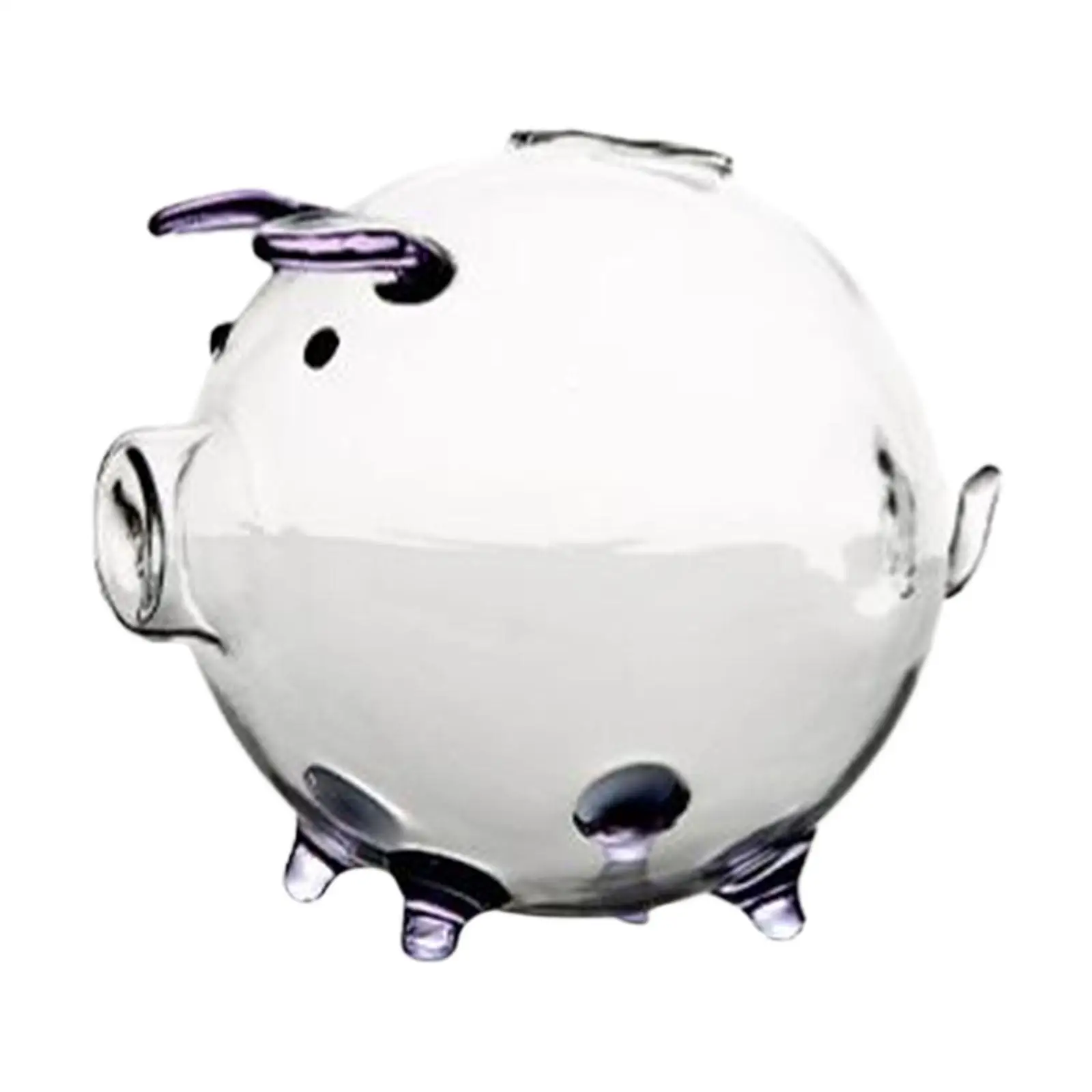 Large Glass Piggy Bank - Cartoka
