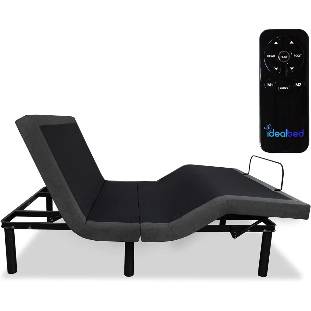 

Adjustable Bed Base, Wireless,Zero Gravity,One Touch Comfort Positions, Smooth Silent Operation,Programmable Memory (Queen)