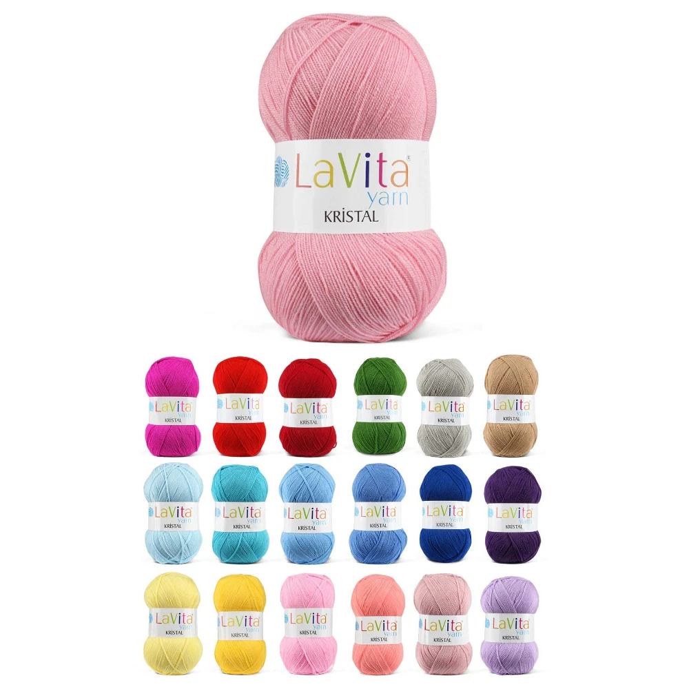 

100g/ball 5 Pcs Acyrlic Shower Puff Loofah Yarn Crochet Sewing Accessories Needlework DIY Tricot Threads for Knitting Wool