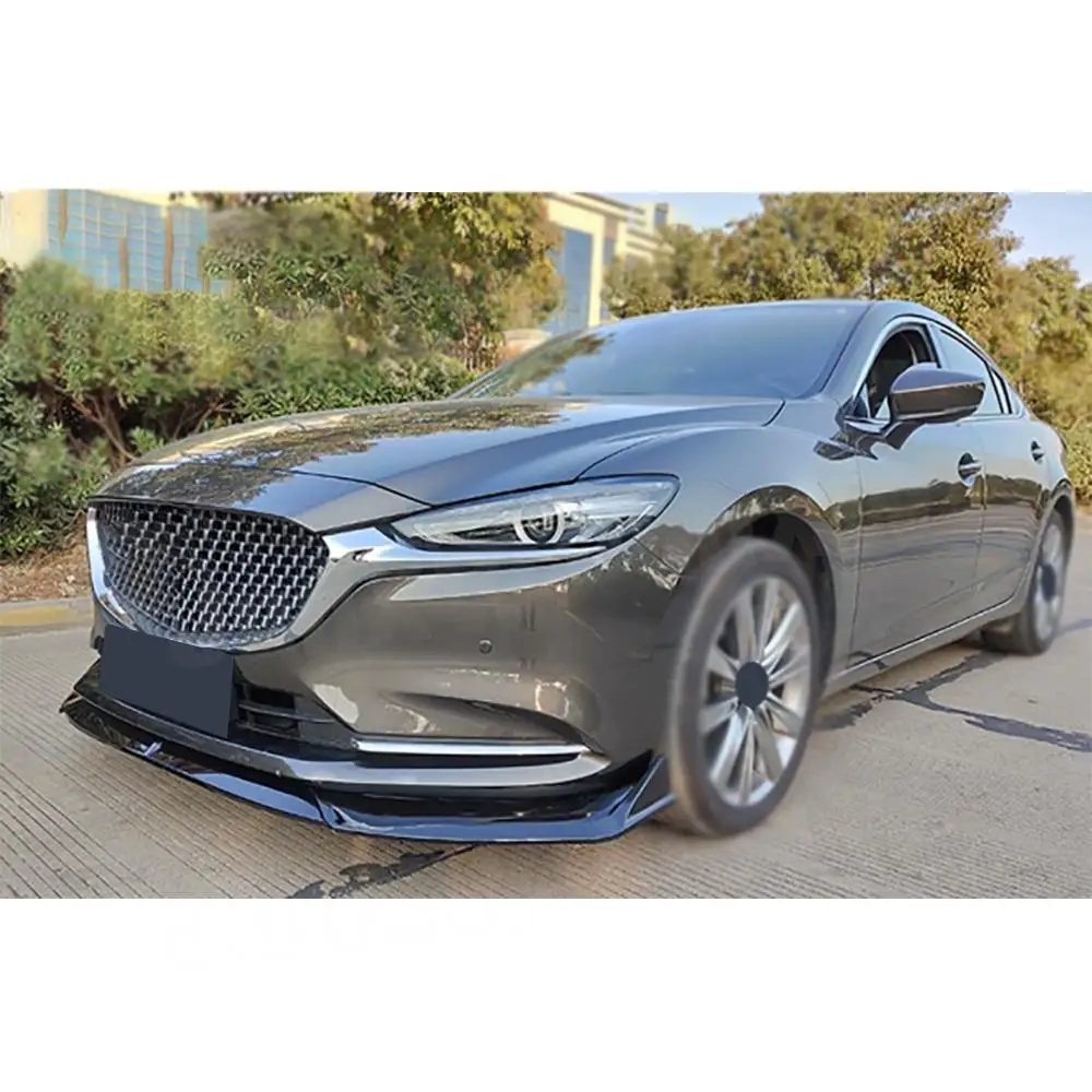 Car Front Bumper Lip Guard Trim Styling Guard Chin Aprons Spoiler Splitters Body Kit Diffuser Accessories for MAZDA 3 Axela 2020