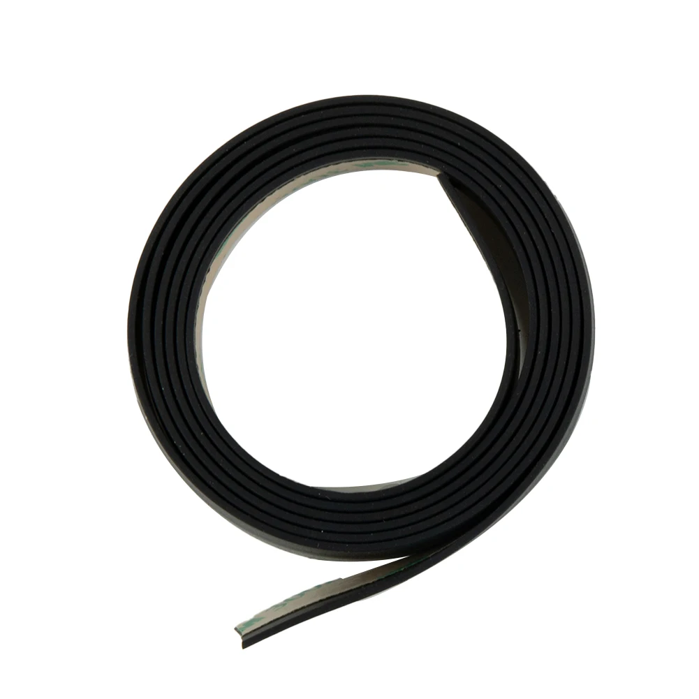 Rubber Seal Strip 1M 15MM Width Car Front /Rear /Side #Windshield For Edge Moulding Weatherstrip With \Double Sided Tape For