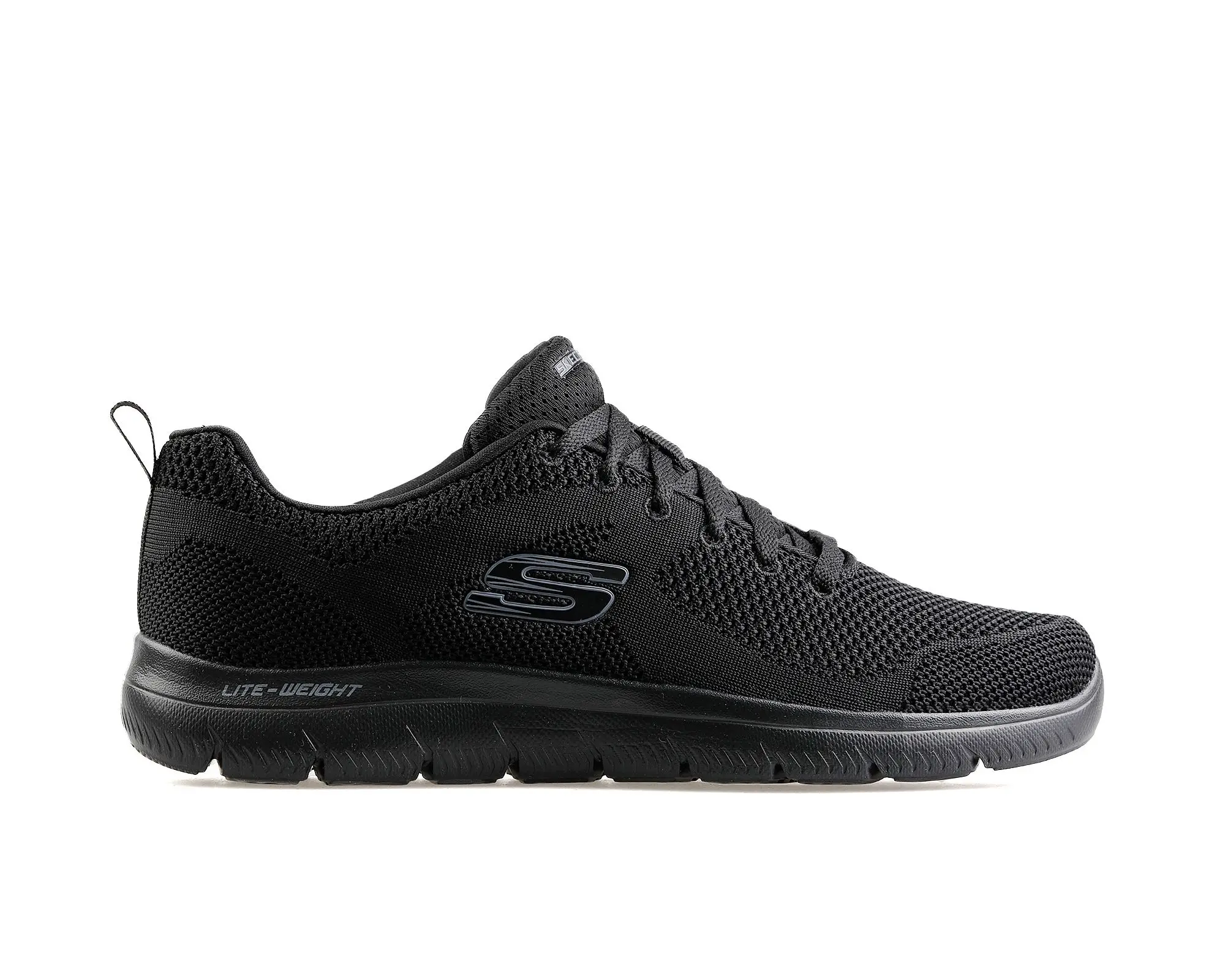 Skechers scarpe estive originali Sneakers uomo moda scarpe Casual stringate appartamenti uomo suola morbida scarpe nere