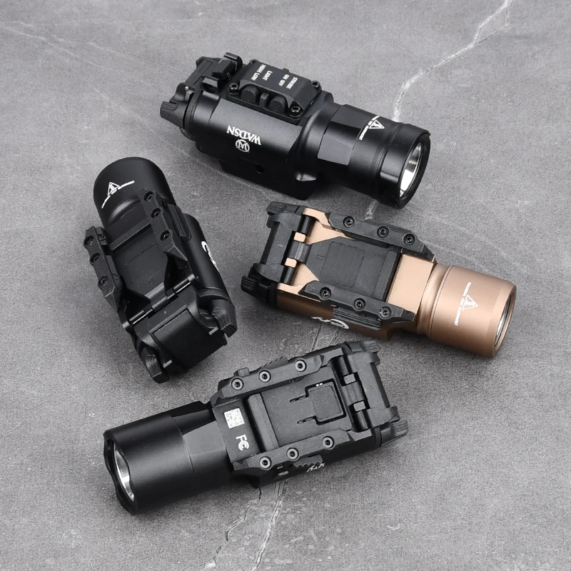 WADSN XH35 X300 X300U X300V Ultra Metal Hanging Pistol Light Weapon Hunting Scout Light Strobe LED Flashlight Fit 20mm Rail