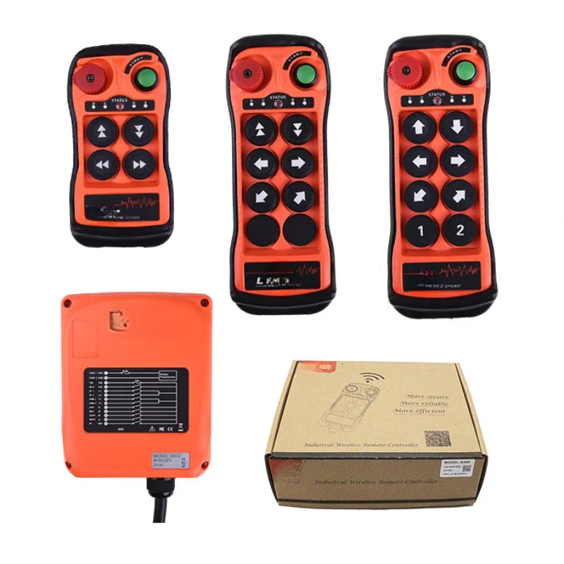 Factory Outlet 4-Button Double-Speed Wireless Waterproof Industrial Remote Control Receiver