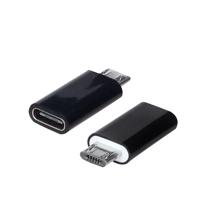 อะแดปเตอร์เชื่อมต่อชนิด C ตัวเมียเป็นไมโคร USB ตัวผู้อะแดปเตอร์สำหรับ Samsung Andriod อะแดปเตอร์ E0D8 USB ไปยัง Type C โทรศัพท์ Android