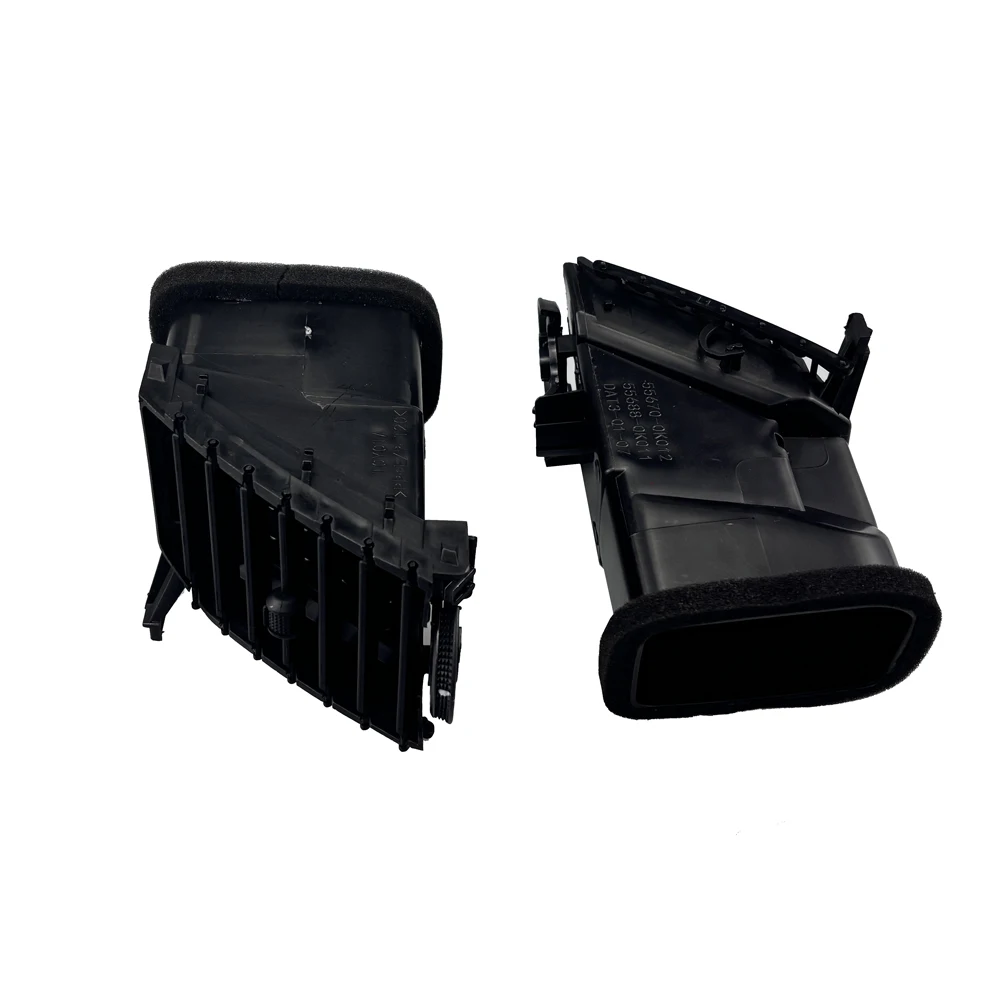 HUIYAN التيار المتناوب مكيف الهواء تنفيس المخرج لتويوتا فورتشنر/فيجو/هايلكس 2005-2014 تصفيف السيارة تكييف الهواء مصبغة المخرج