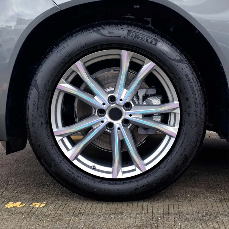 

For BMW X3 2025 Wheel hub color change protection film scratch cover protection blackening protection personalized sticker