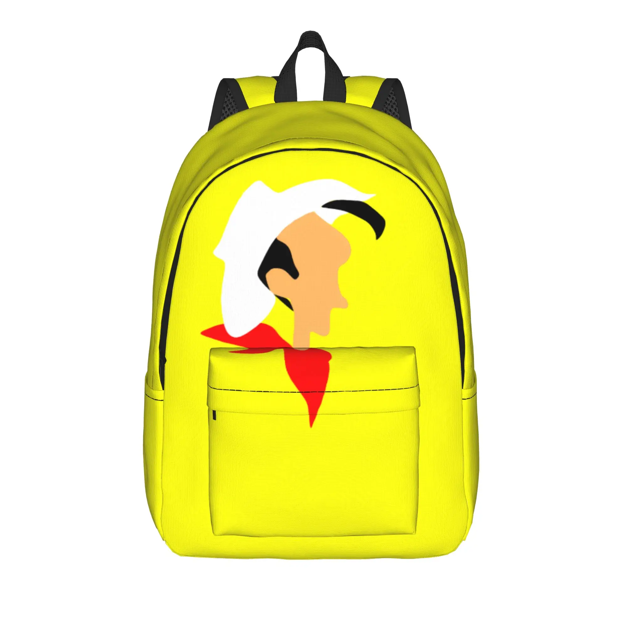 Lucky Luke Cartoon Comics (12) Backpack Teen  Print Backpacks Polyester Cool High School Bags Travel Design Rucksack
