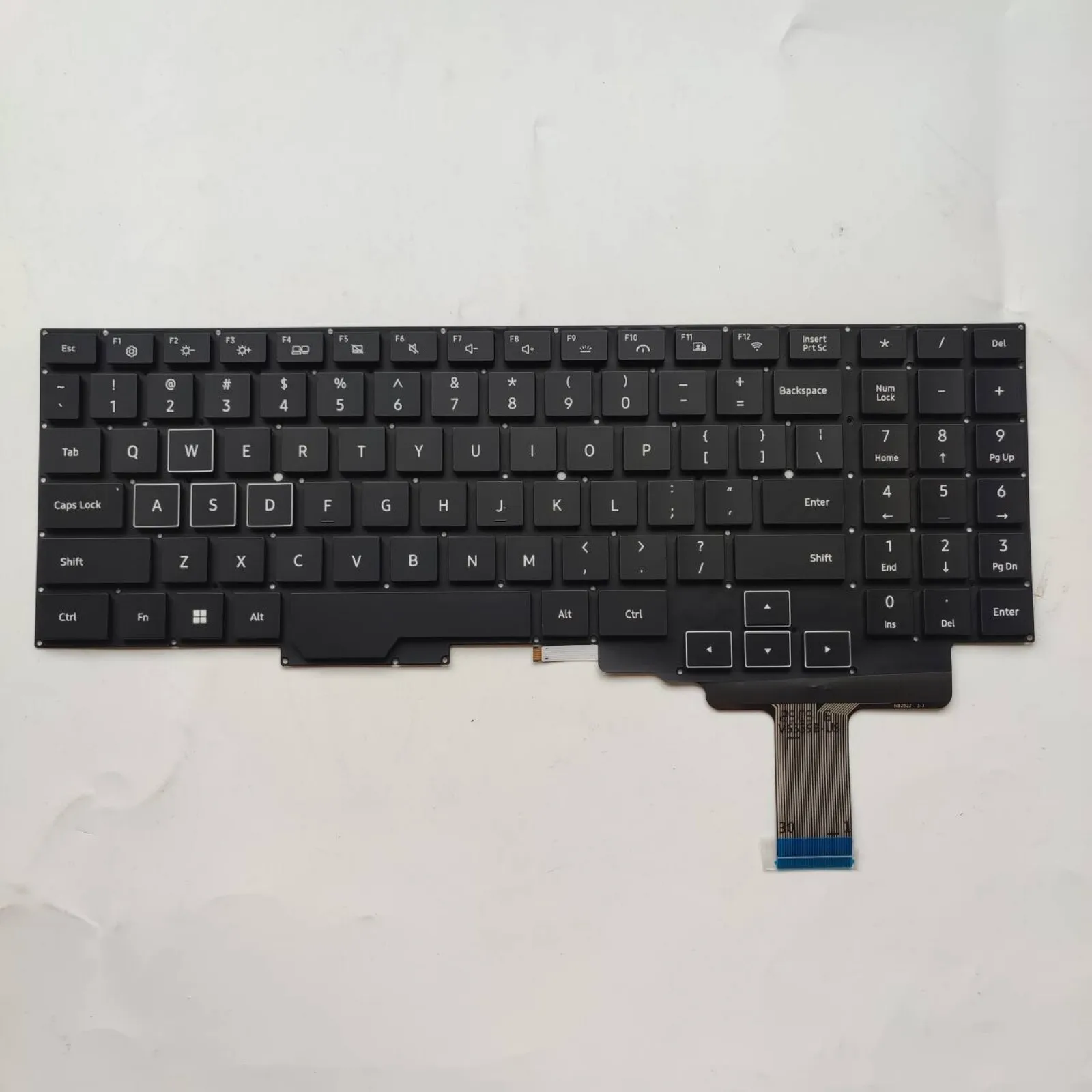 

US layout for shanzhai V6539B-US NB2922 3-3 DOK-6539B laptop backlit keyboard