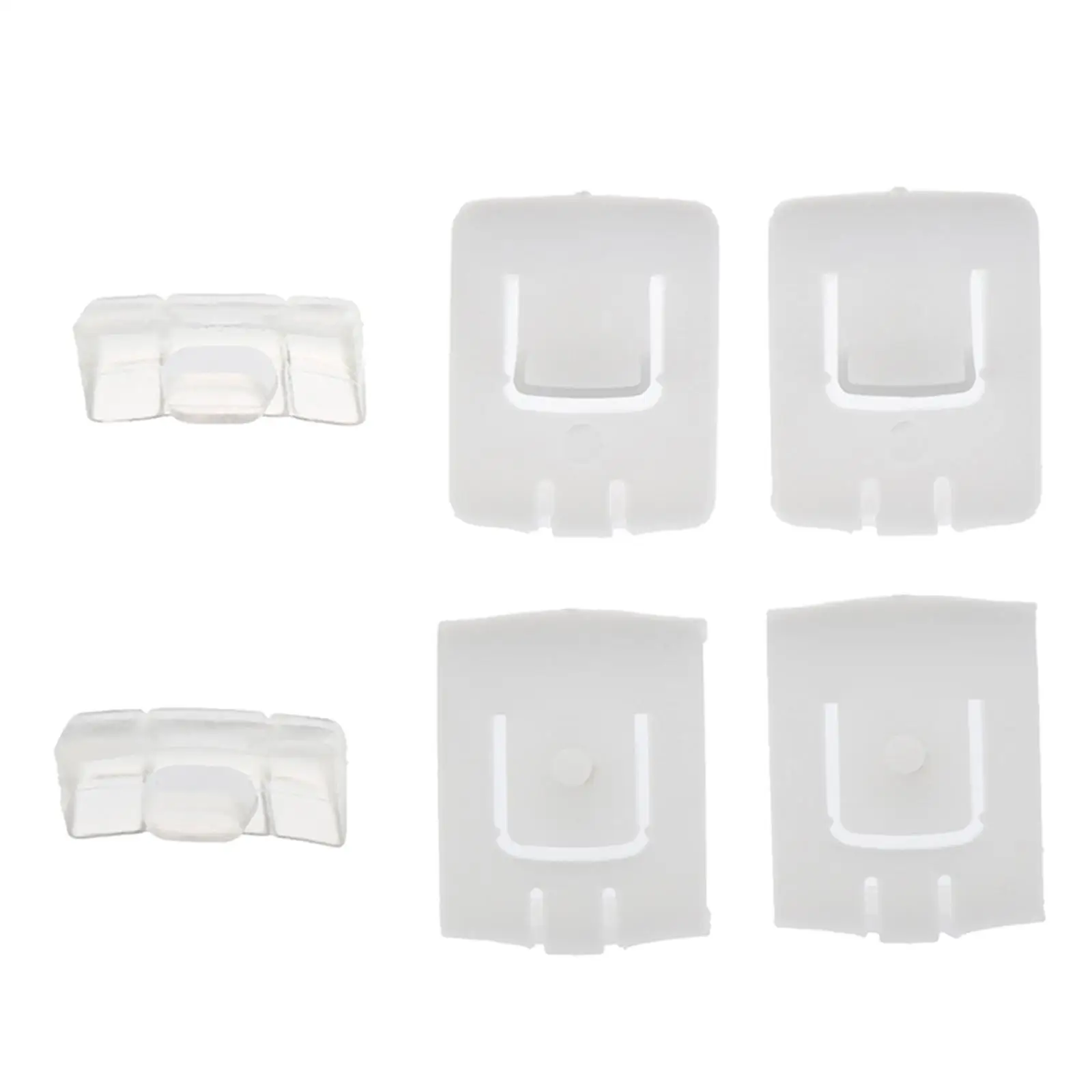 

Car 6Pcs Seat Slider Guide Replacement 435881203A Professional Seat Buckle Durable