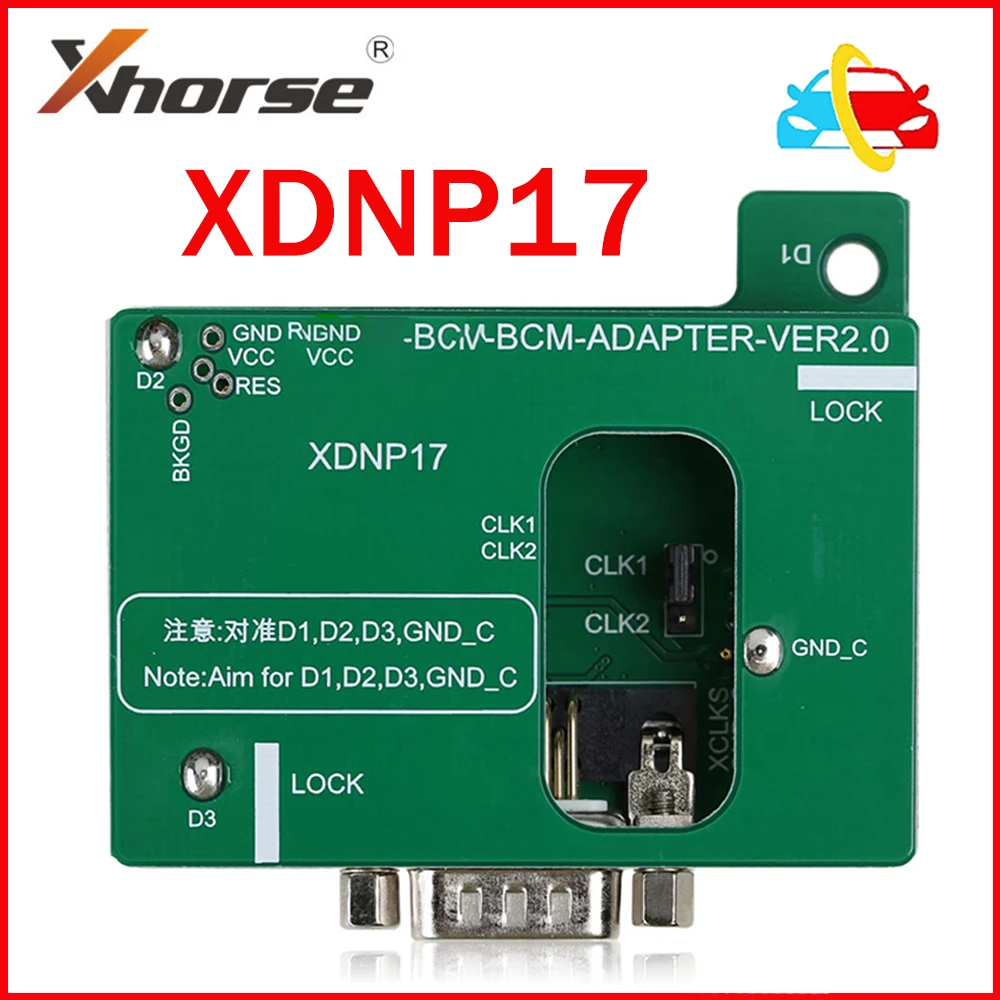 2025 Newest Xhorse XDNP17 Solder-Free Adapters for Porsche Work with VVDI Prog/ MINI PROG and KEY TOOL PLUS