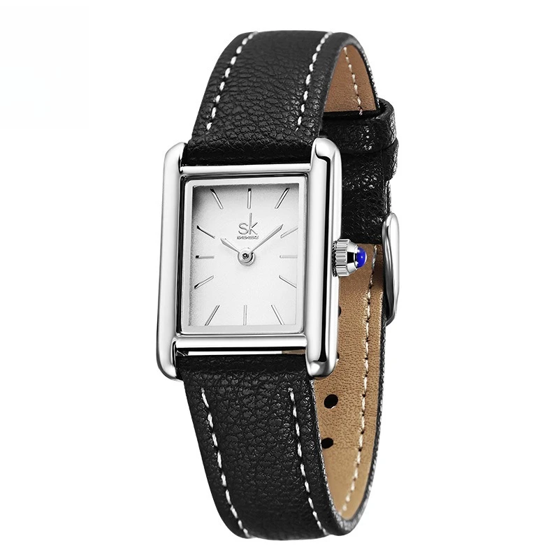 

ZML Women's Watch Vintage Fashionable Waterproof Small Square Watch