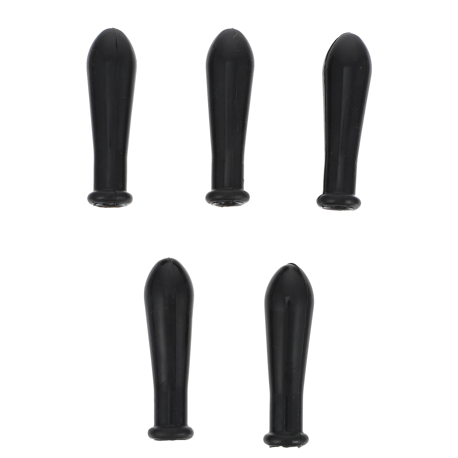 

5pcs 2ml Dropper Tip Black Suction Caps Silicone Bottle Nozzle Lab Bottle Accurate Experiment Design Long Time Use