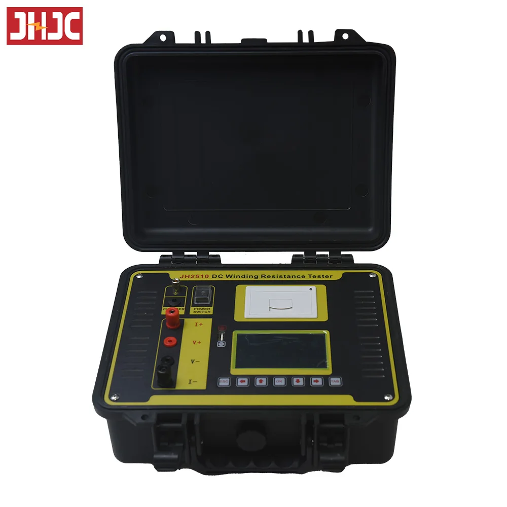 5A/10A Portable High Quality Automatic Transformer Testing Equipment Direct Current Winding Milliohmmeter DC Resistance Tester