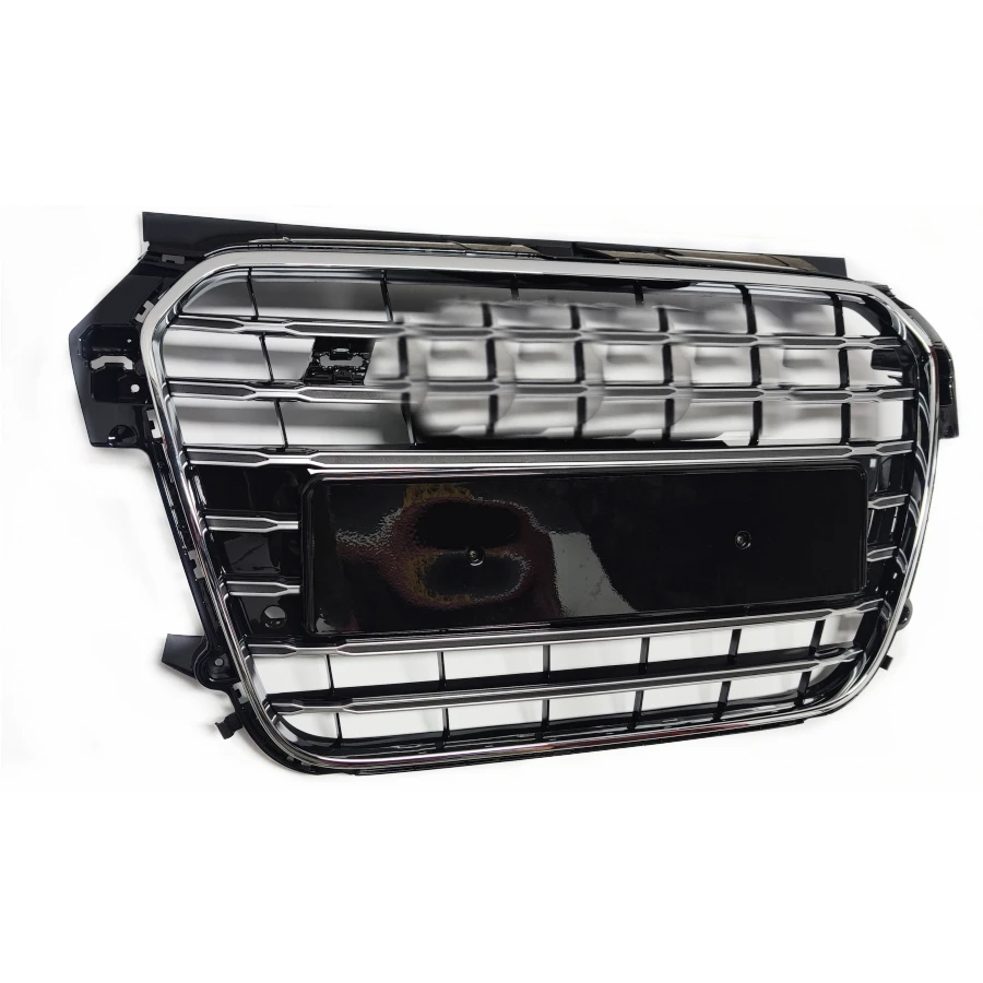 Piano Black Car Front Bumper Grille Grill for Audi A1/S1 Grill 2010 2011 2012 2013 2014