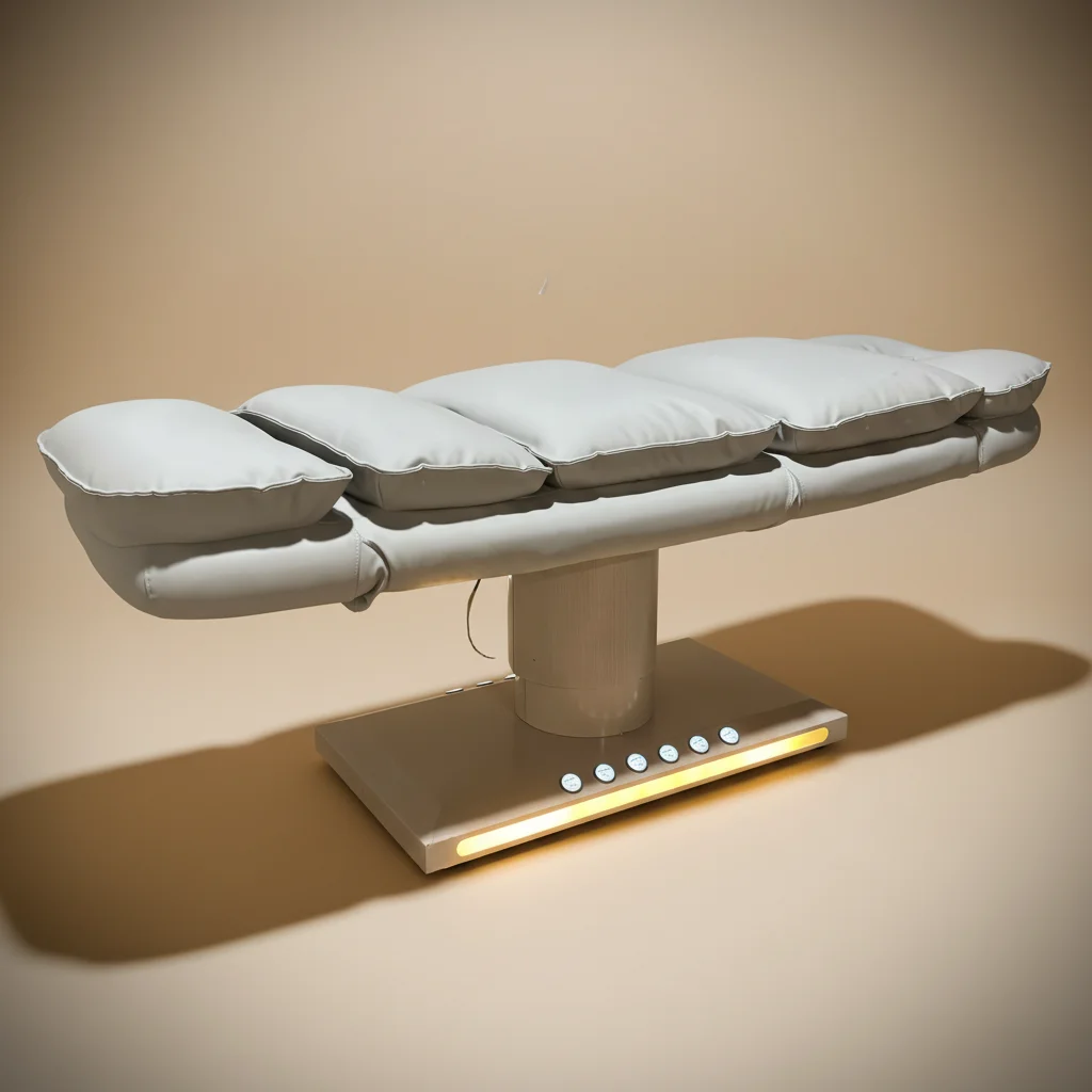 Beauty Bed Manufactuer Price Free Custom Color Stainless Steel Base Electric Adjustable Modern Massage Table