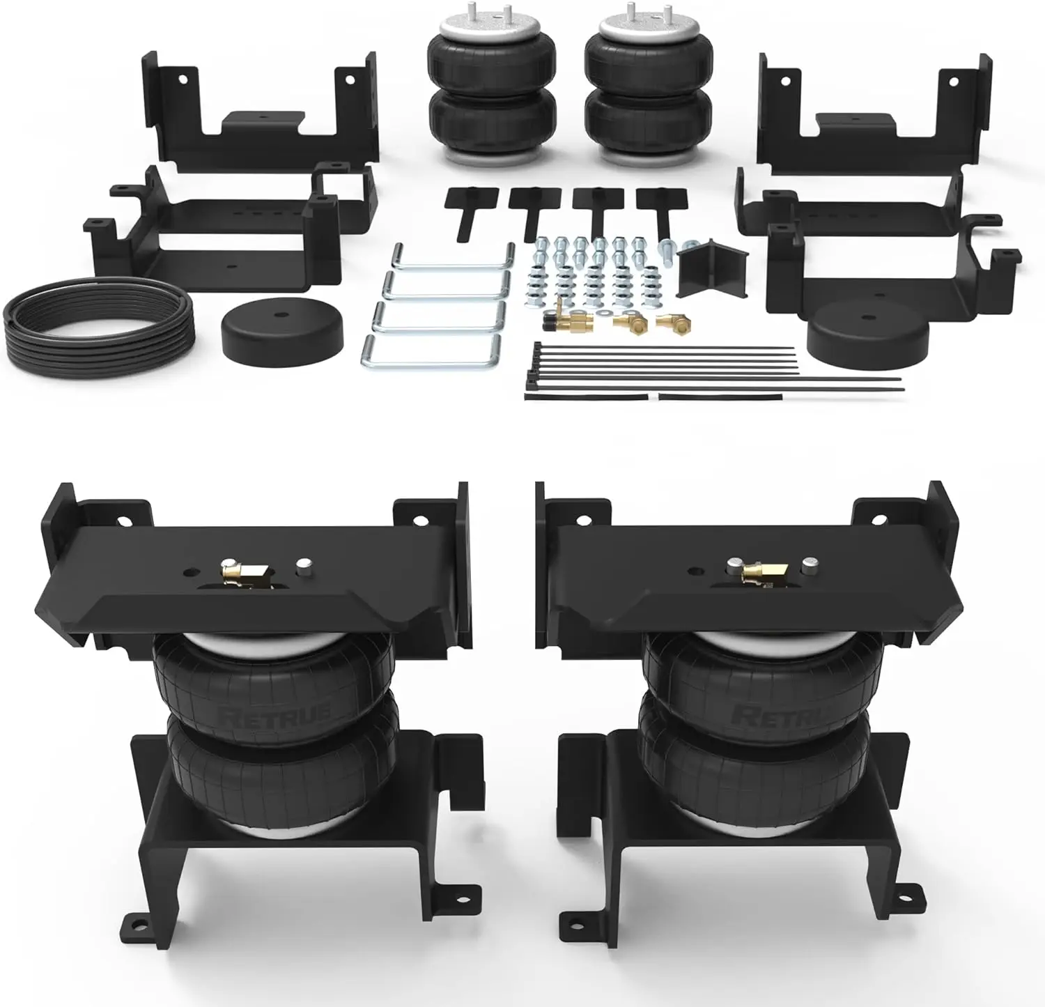 

Комплект задней пневмоподвески для Ford F-150 2015-2025 гг., выравнивание груза до 2268 кг, простая установка