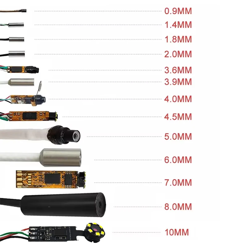 Most Cost-effective High Quality Flexible Endoscopy Mini Camera Module Smallest hd Endoscope Camera Module Medical Endoscope 2mp