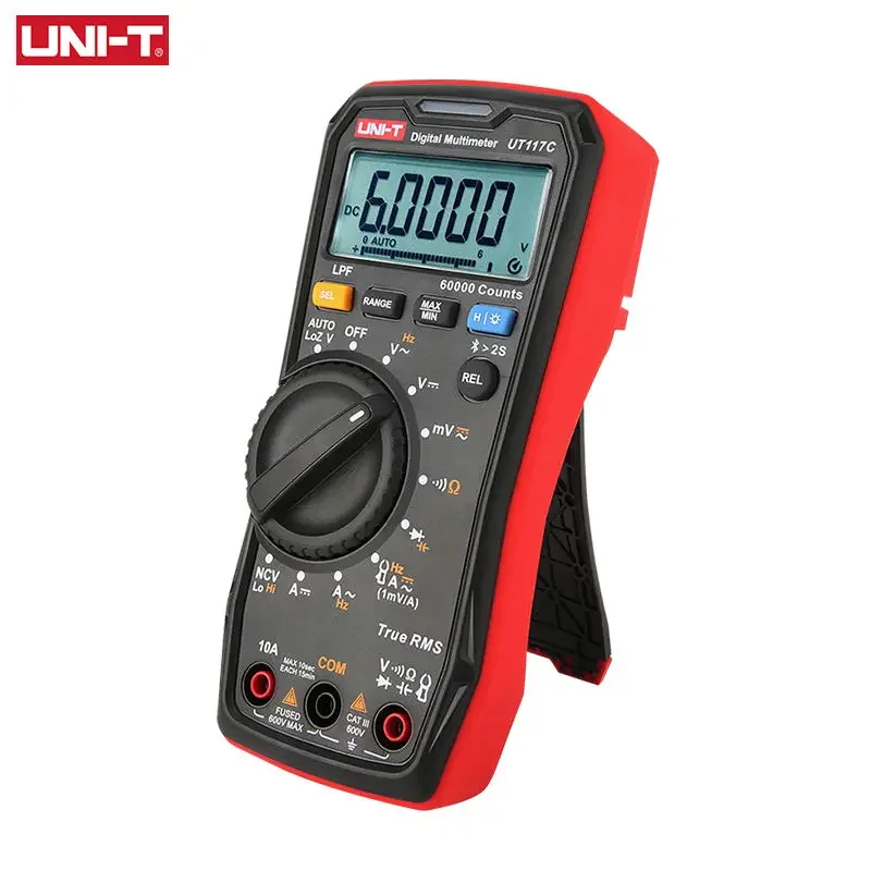 UT117C Professional Digital Multimeter High-precision True RMS 60000 Count AC/DC Voltmeter Ammeter Frequency Meter