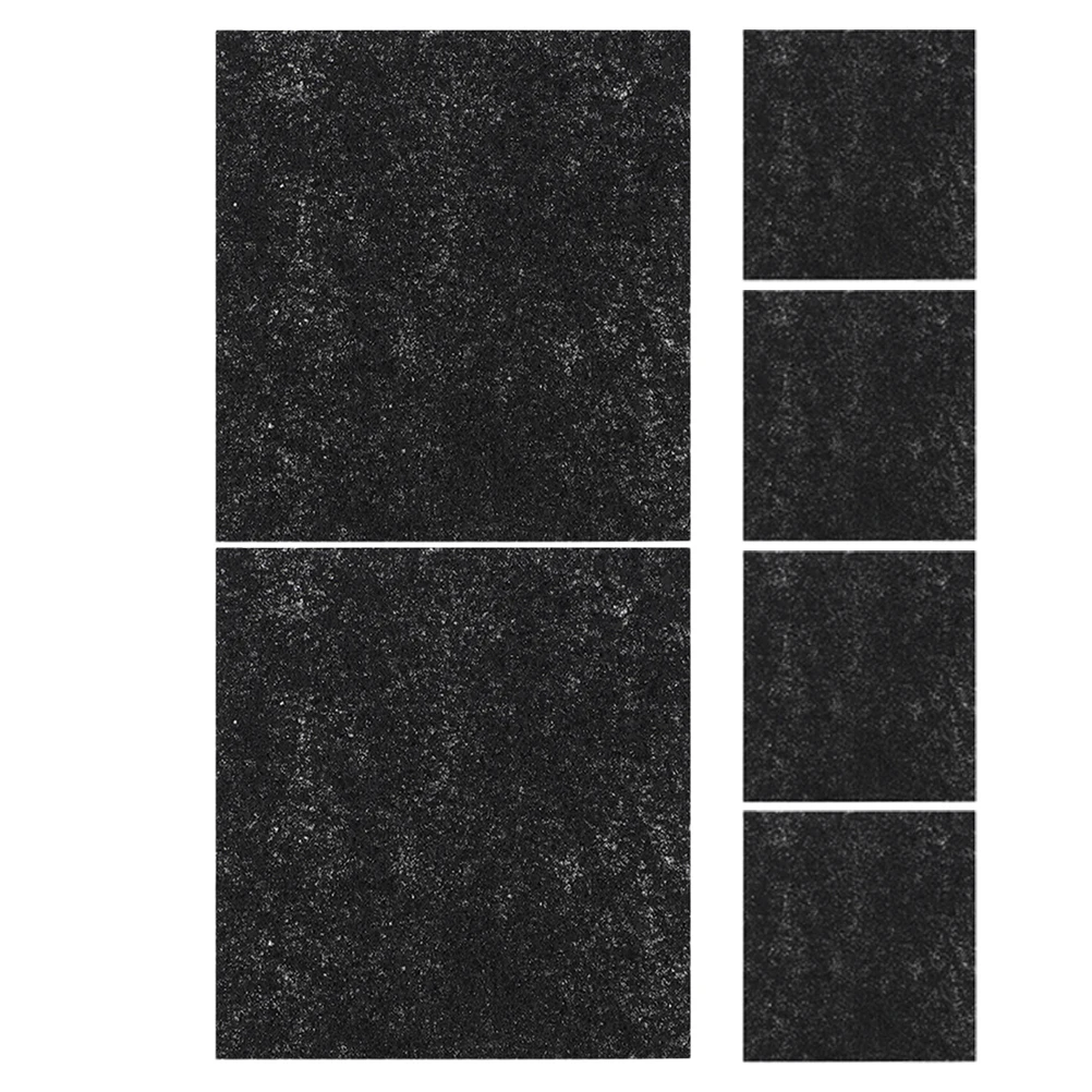 

6Pcs Cat Litter Box Replacement Filters Odor Control Activated to Install and Replace Cat Robot Litter Filter