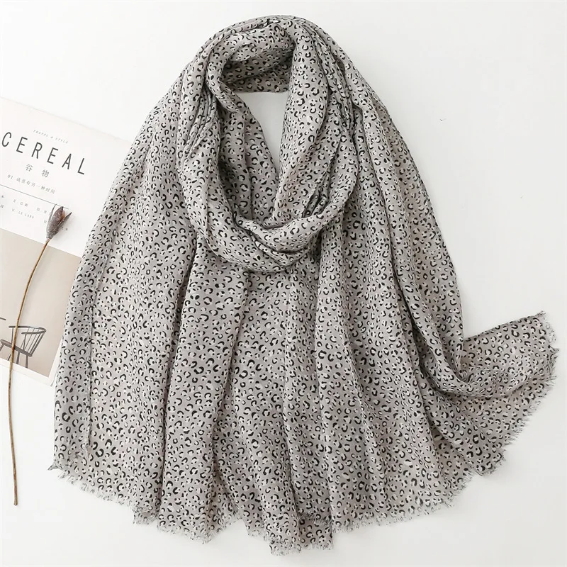 

Зимний женский шарф, роскошный дизайнерский высококачественный 2024, винтажный длинный шарф с леопардовым принтом, женский шарф, женская одежда для работы