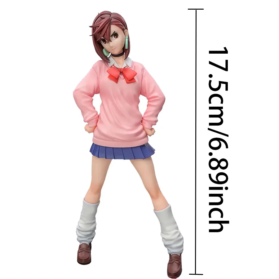 17 سنتيمتر Dandadan أنيمي الشكل الدائمة تاكاكورا كين عمل الشكل Kawaii Ayase مومو تمثال بولي كلوريد الفينيل الكبار جمع نموذج ألعاب الدمى