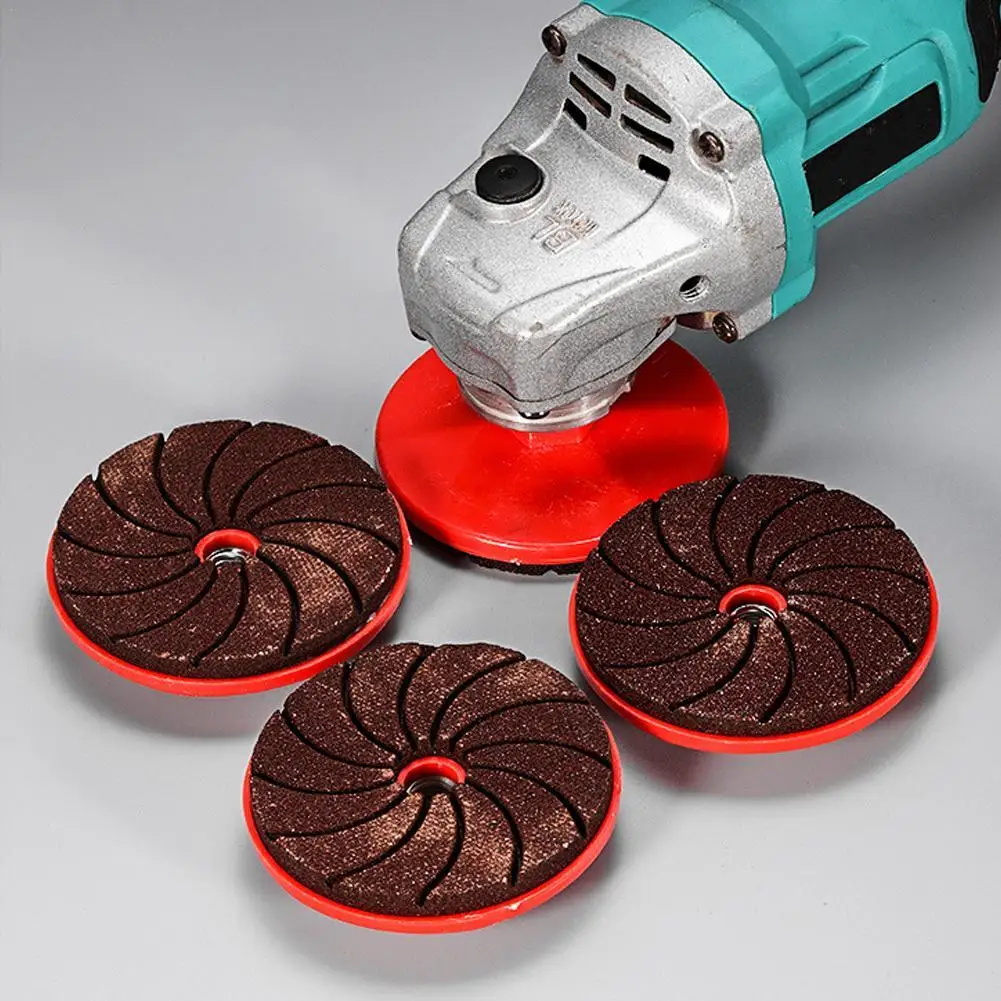 

﻿ 1/3Pcs Integrated Polishing Disc Stone Marble Polishing Wheel Angle Grinder Sand Wheel Ceramic Tile Trimming And Deburring