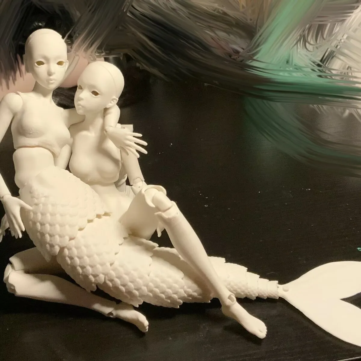 

Generic 1/6 Scale Snake Tail Doll Body Animal Shape Art Doll Collectible Figure Unique Trendy Birthday Gift For Doll Collectors